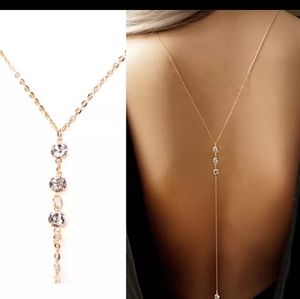 ☀️NEW LONG LARIAT STYLE BODY JEWELRY CHAIN